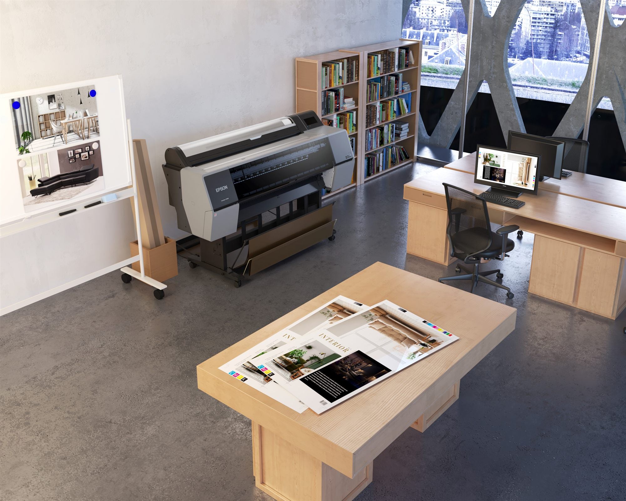 EPSON SureColor P7300 Spectro 24p LFP 10 colors ink-jet Roll 61cm 2400x1200 dpi Gigabit LAN USB 3.0