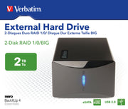HDD 3.5"/2TB/7200RPM/ESATA+USB 2.0 RAID