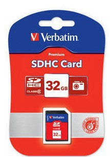 SD Card High Capacity 32GB Class 6