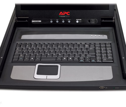 APC LCD Console KVM console 19inch rack-mountable 1280 x 1024 VGA Black 1U