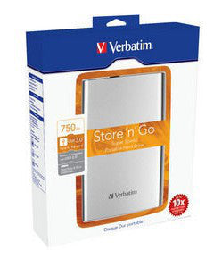 HDD 2.5" 750GB 5400 RPM USB 3.0 Silver