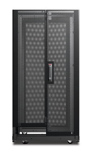 NetShelter AV 24U 600 x 825 Rails Black