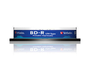 BD-R SL LTH 6X 25GB 10PK Spindle wide