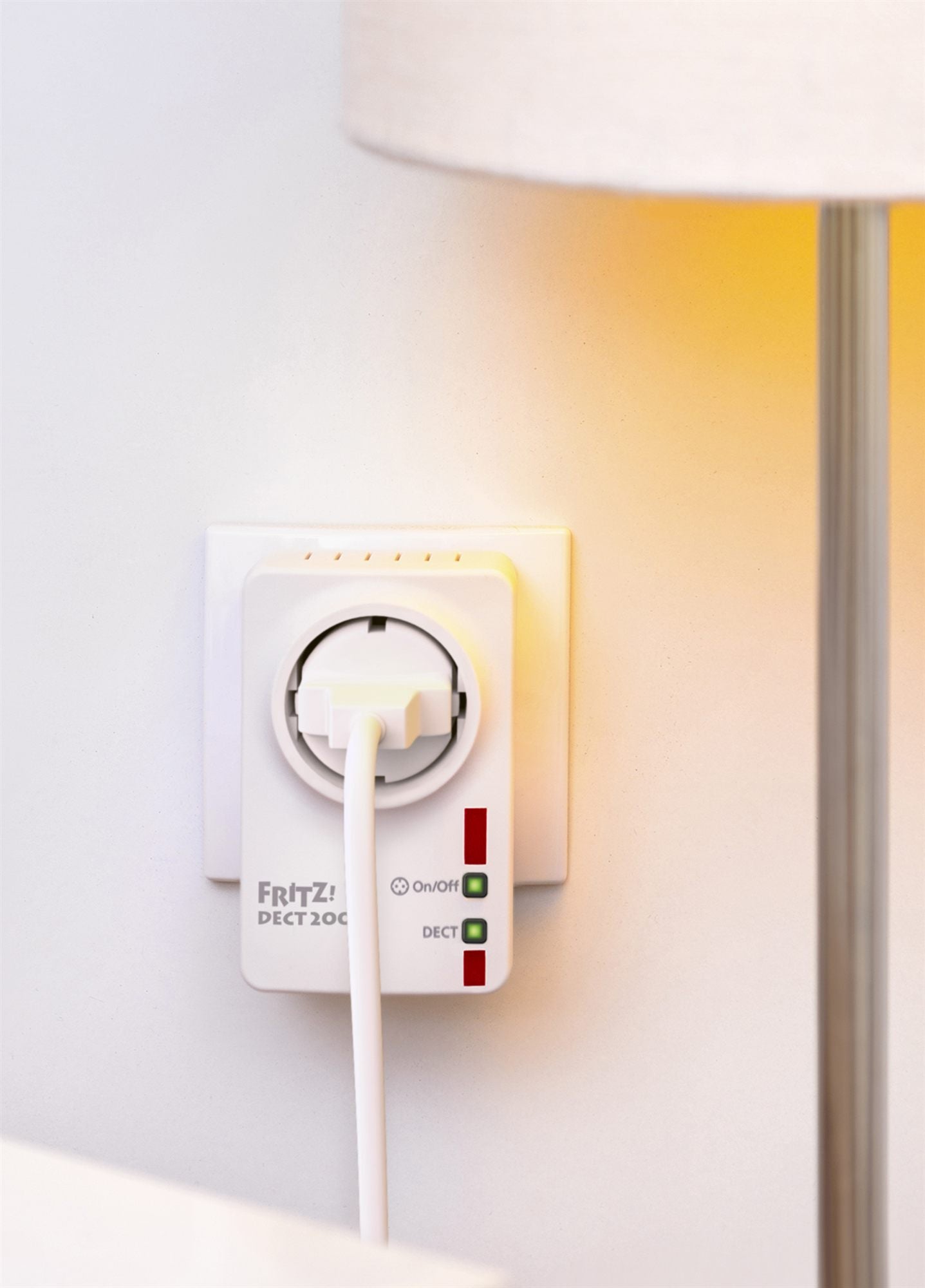 FRITZ!DECT 200, DE Blanc Programmateur journalier/hebdomadaire