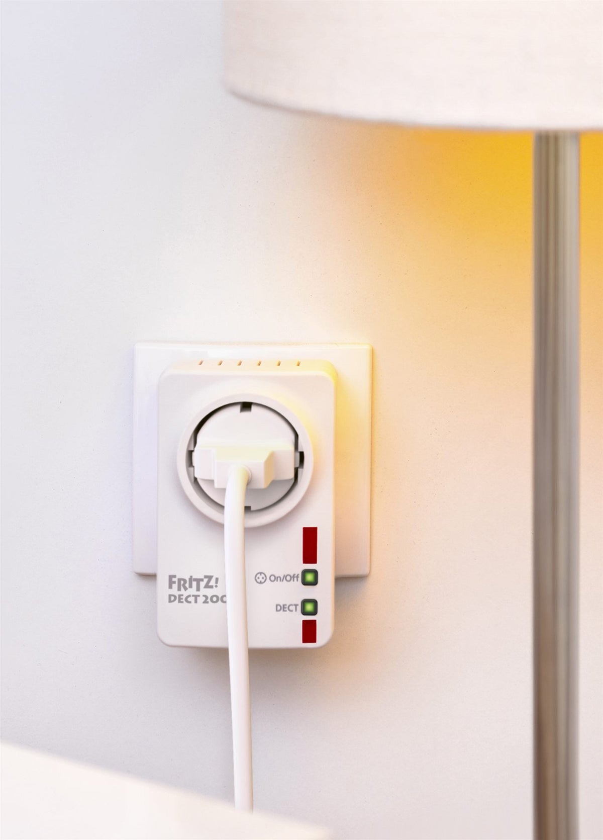 FRITZ!DECT 200, DE Blanc Programmateur journalier/hebdomadaire