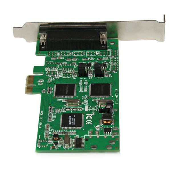 4 Port RS232/422/485 PCIe Serial Card