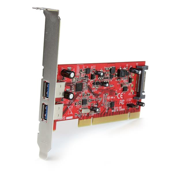 2 Port PCI USB 3.0 Card w/SATA Power