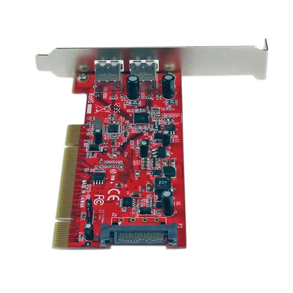 2 Port PCI USB 3.0 Card w/SATA Power