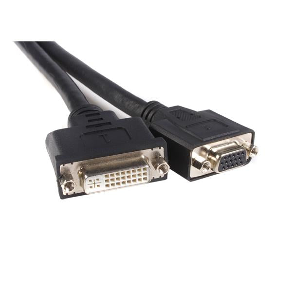 8in LFH 59 to DVI I VGA DMS 59 Cable