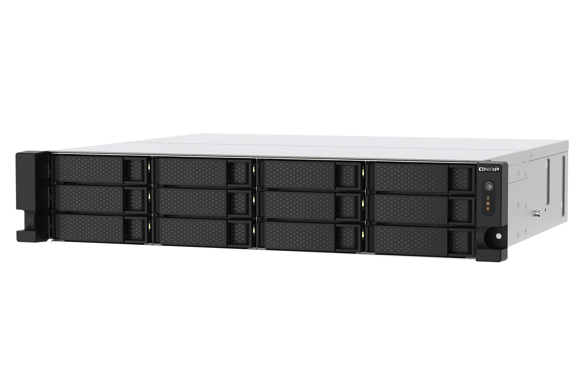 QNAP 12-bay rackmount NAS AMD RyzenV1000