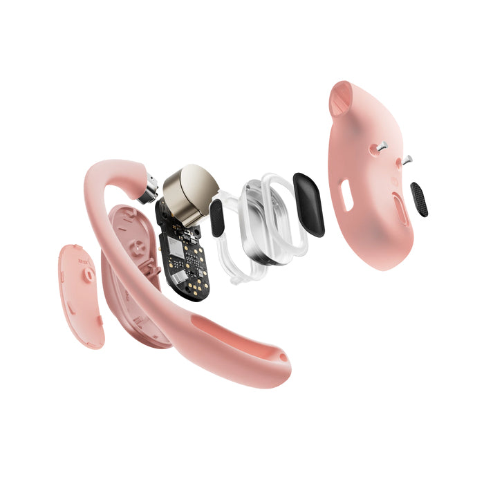 SHOKZ Casque à conduction osseuse OpenFit Air rose