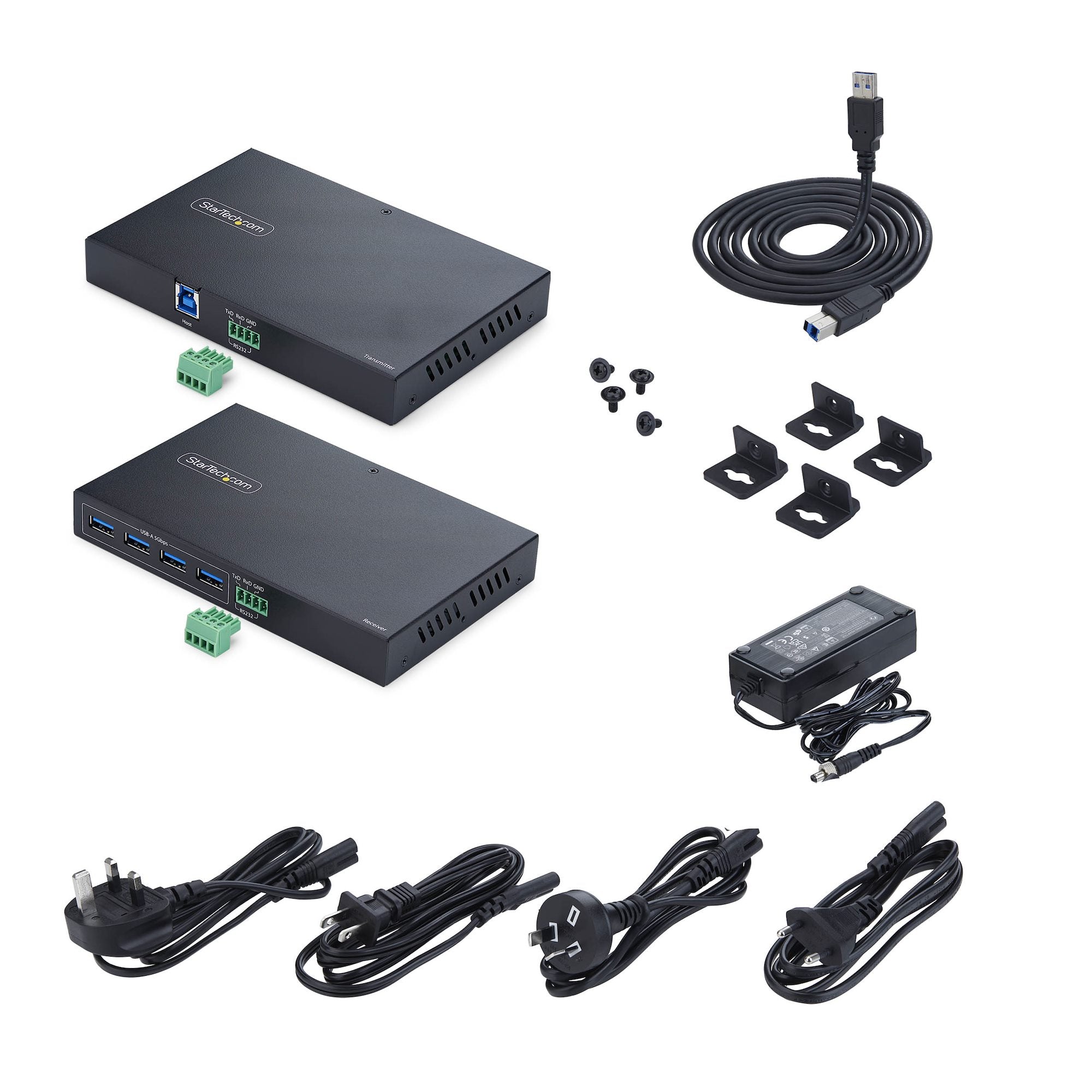 4-Port USB 3.0 Extender over Ethernet