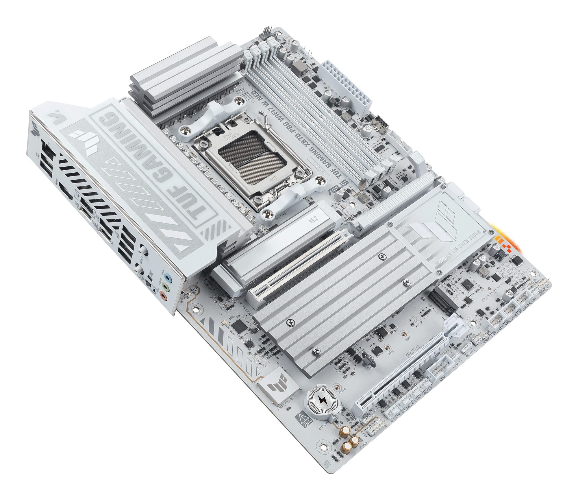 ASUS AMD X870 ATX motherboard DDR5 PCIe 5.0 4xM.2