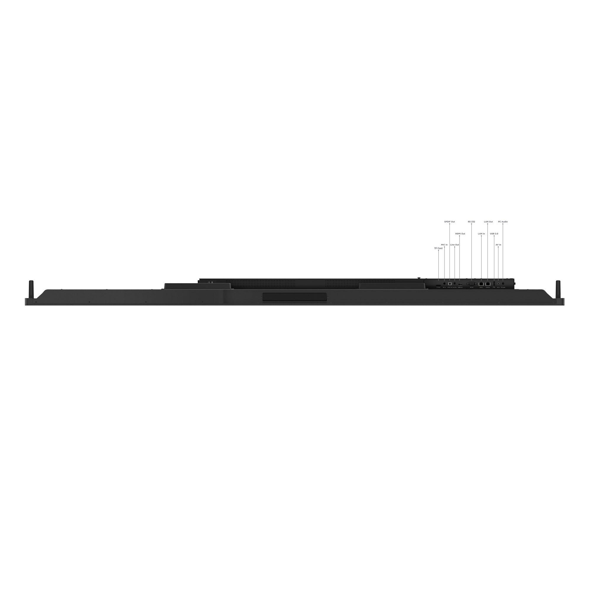 LENOVO ThinkVision iLFD T75 75p 3840x2160 VA Touch DLED 16:9 60Hz HDR10 HDMI USB-C USB-B RJ45 VGA Android 9.0 4K camera TopSeller