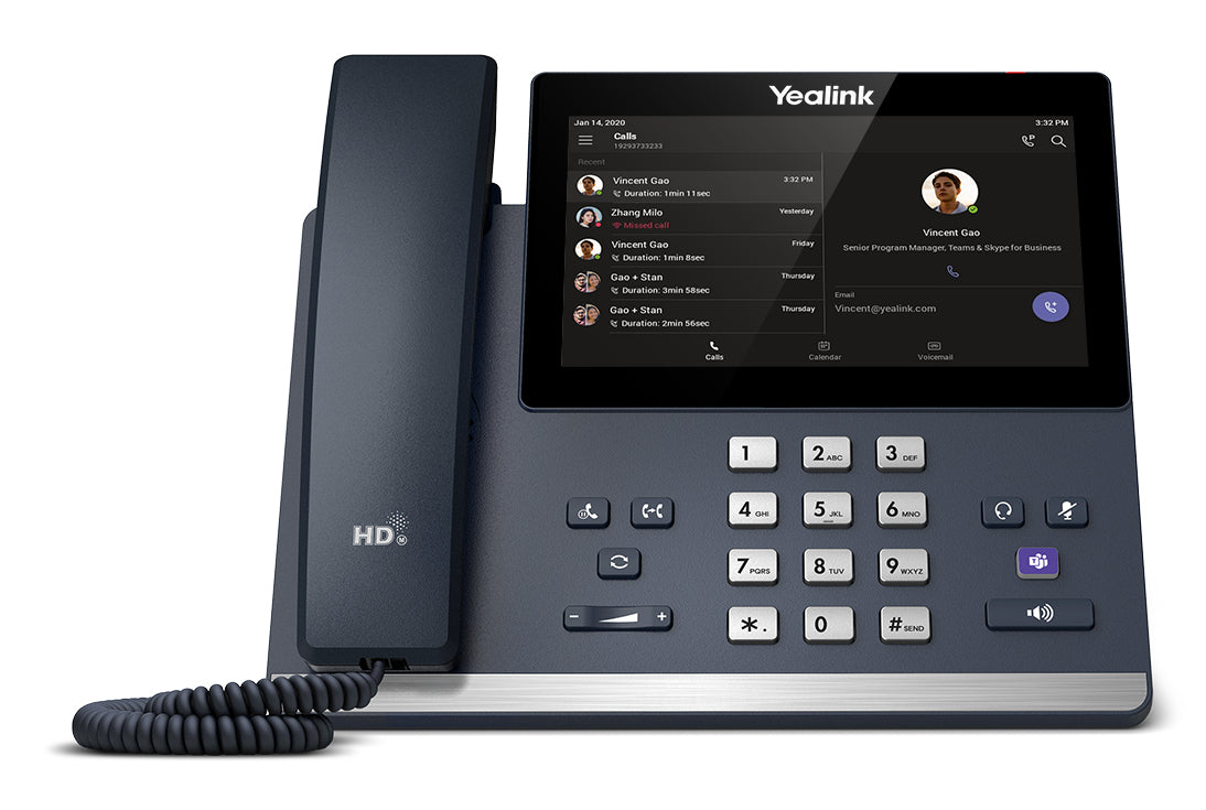 YEALINK MP56 E2 TEAMS Poste téléphone SIP écran 7" Gigabit