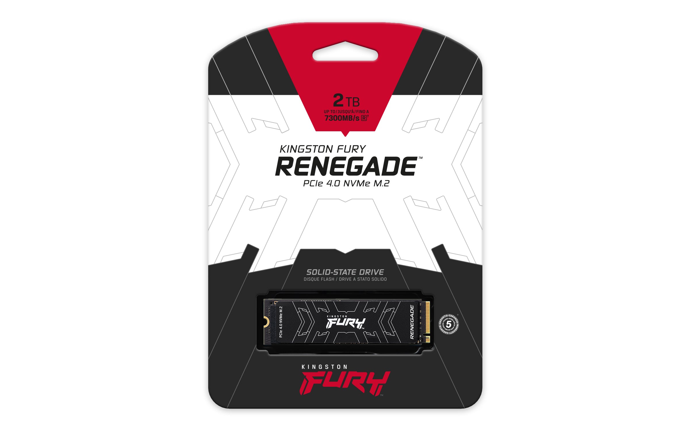 2TB FURY Renegade PCIe 4.0 NVMe M.2 SSD