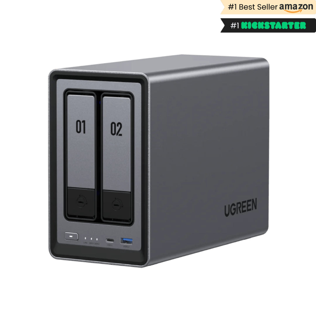 UGREEN DXP2800 2-Bay NAS Intel N100 Diskless EU
