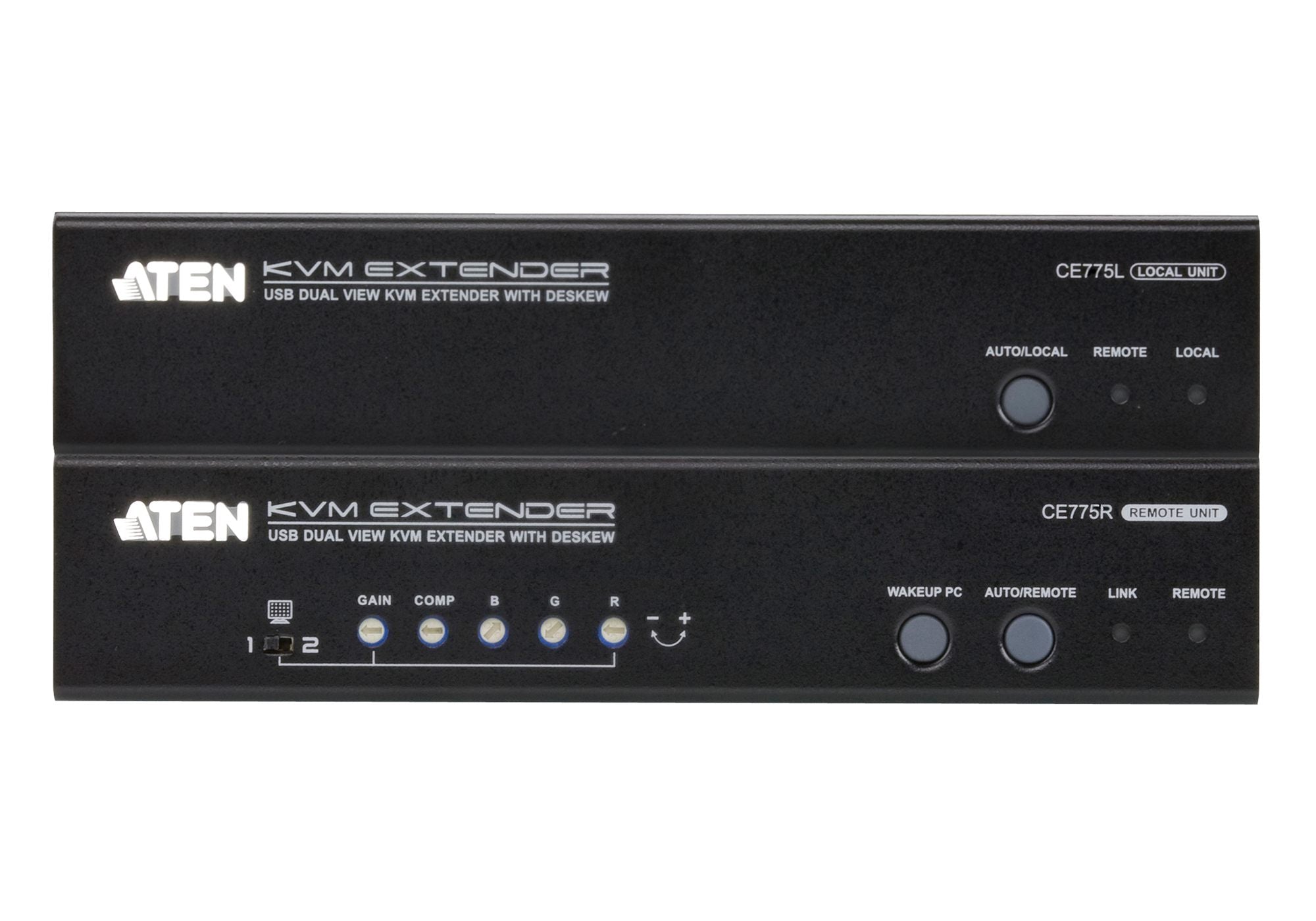 Aten CE775 prolongateur KVM Double Écran VGA/USB/Audio 300M