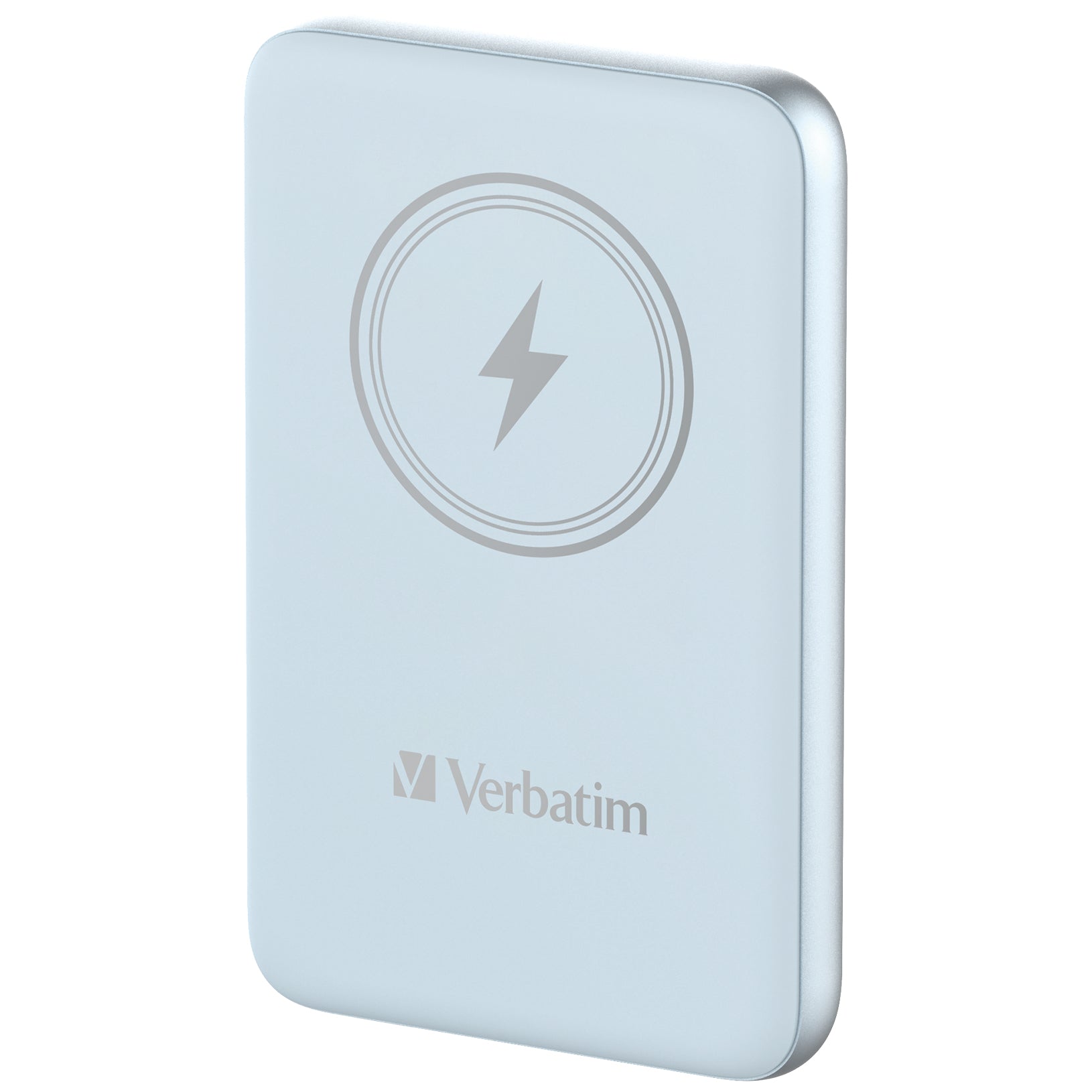 VERBATIM CHARGE N GO MAGNETIC WIRELESS POWER BANK 10000 BLUE WCF (P)
