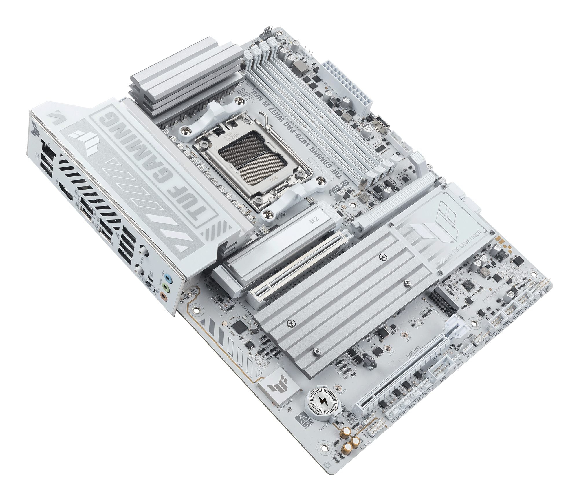 ASUS AMD X870 ATX motherboard DDR5 PCIe 5.0 4xM.2