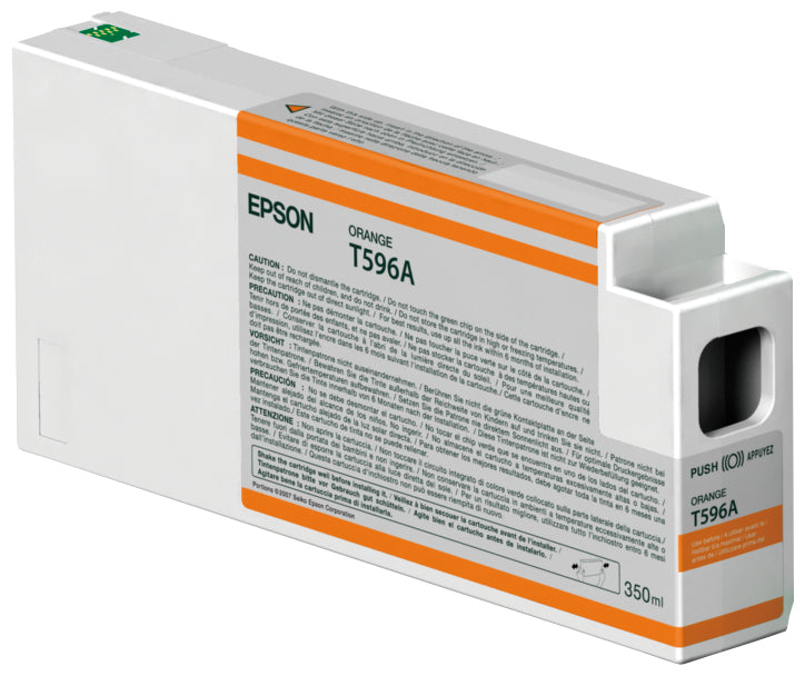 EPSON 5LB T596A ink cartridge orange standard capacity 350ml 1-pack