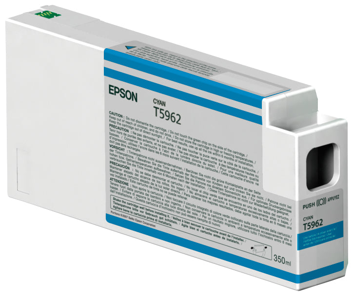 EPSON T5962 cartouche de encre cyan capacité standard 350ml pack de 1