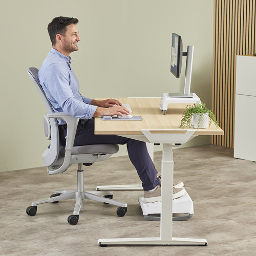 FELLOWES Repose-poignets clavier Breyta - Gris