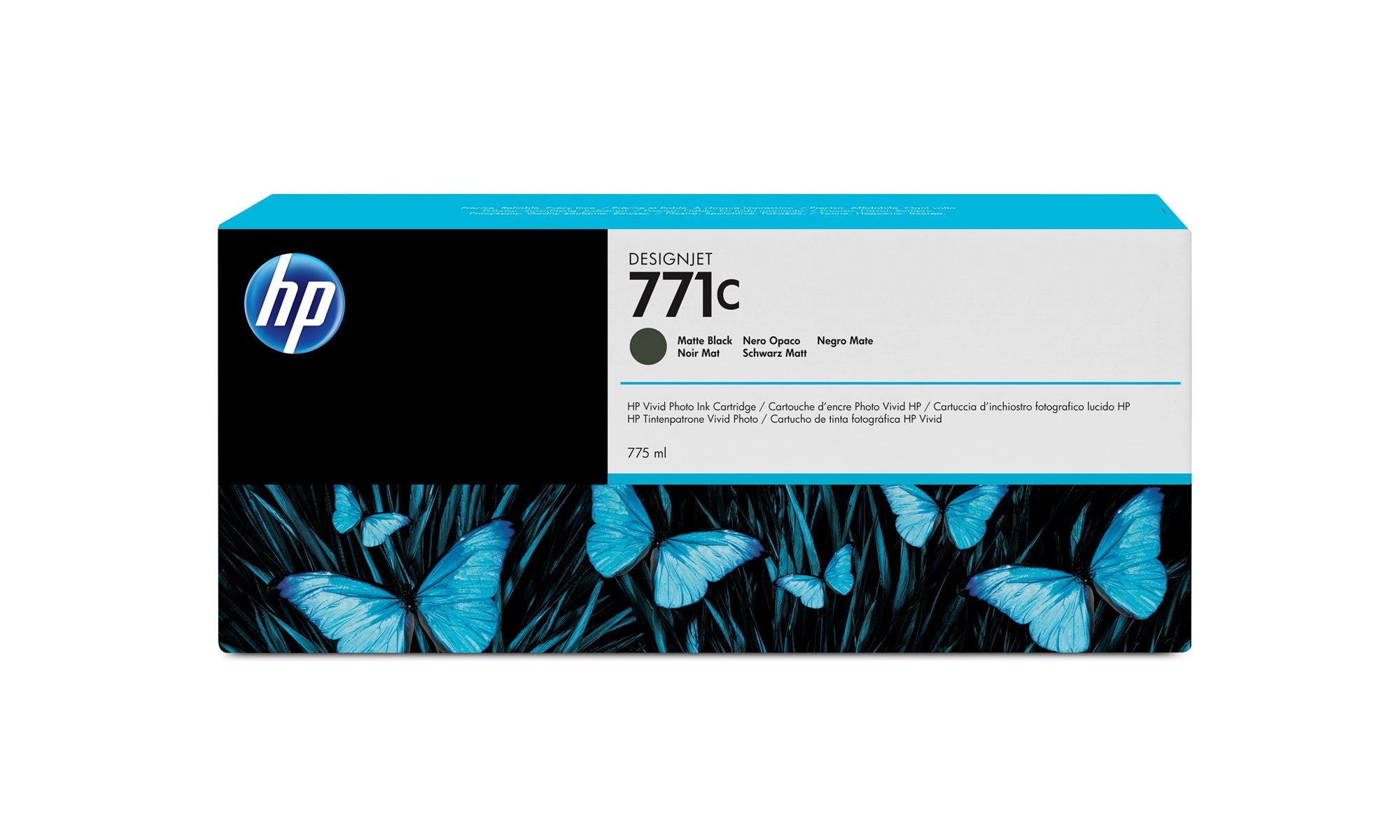 HP 771C original Ink cartridge B6Y07A matte black standard capacity 775ml 1-pack