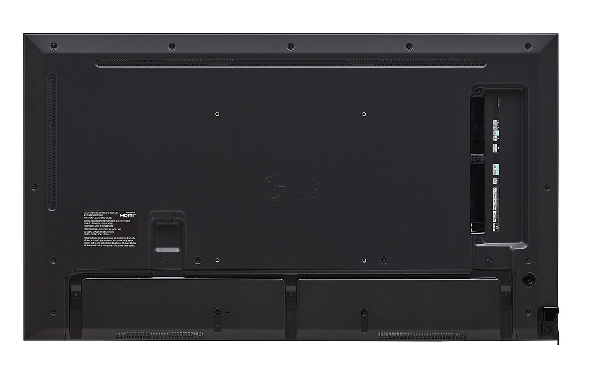 ECRAN LG 55'' LFD 16:9 24h/7j 3840x x2160 Anti-Reflet 500cd/m 3xHDMI DP DVI-D USB RJ45/RS232C/IR/Audio Inclinaison/Bords fin Noir 55UH5N-E