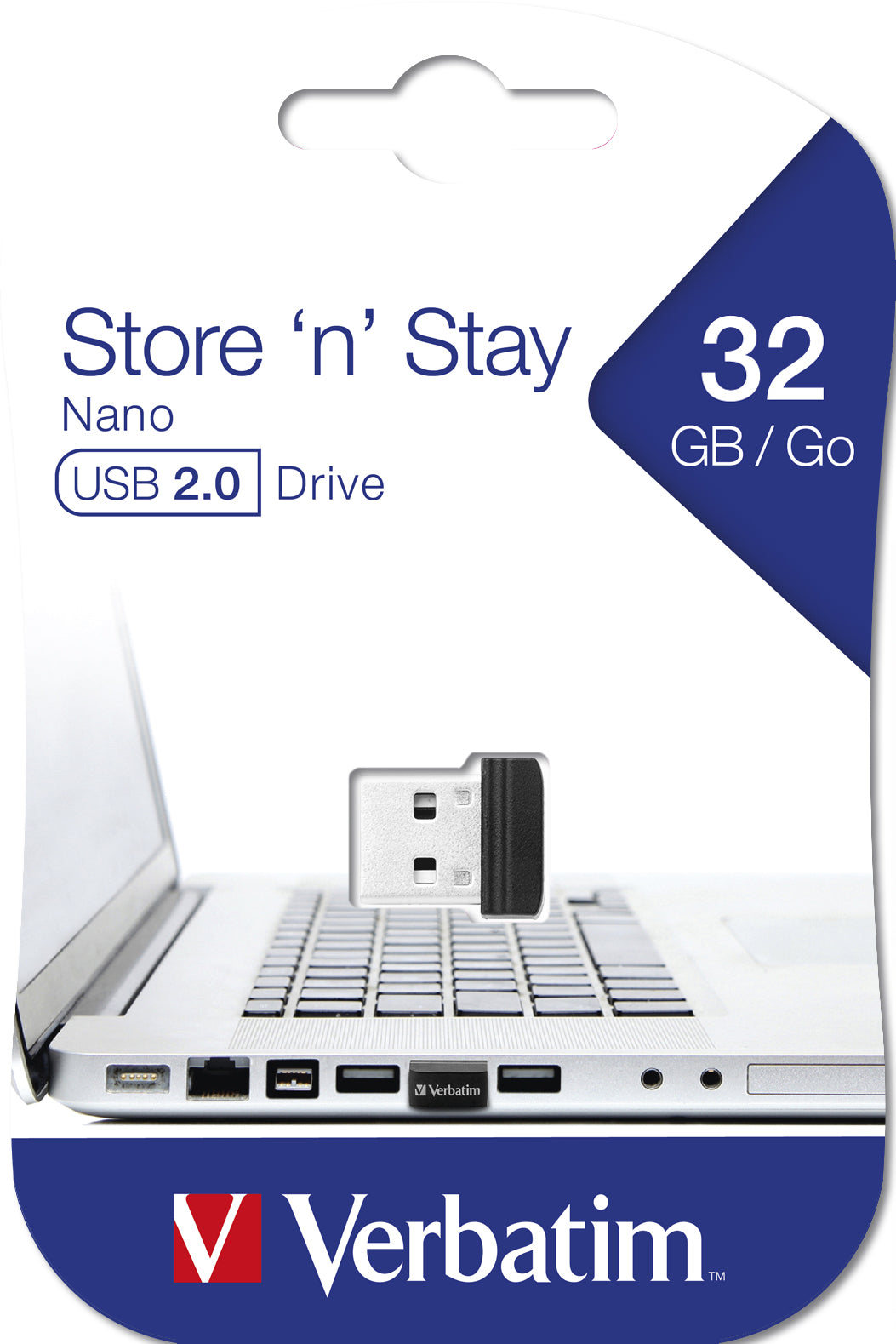 USB Drive 2.0 NANO 32GB Store N Stay