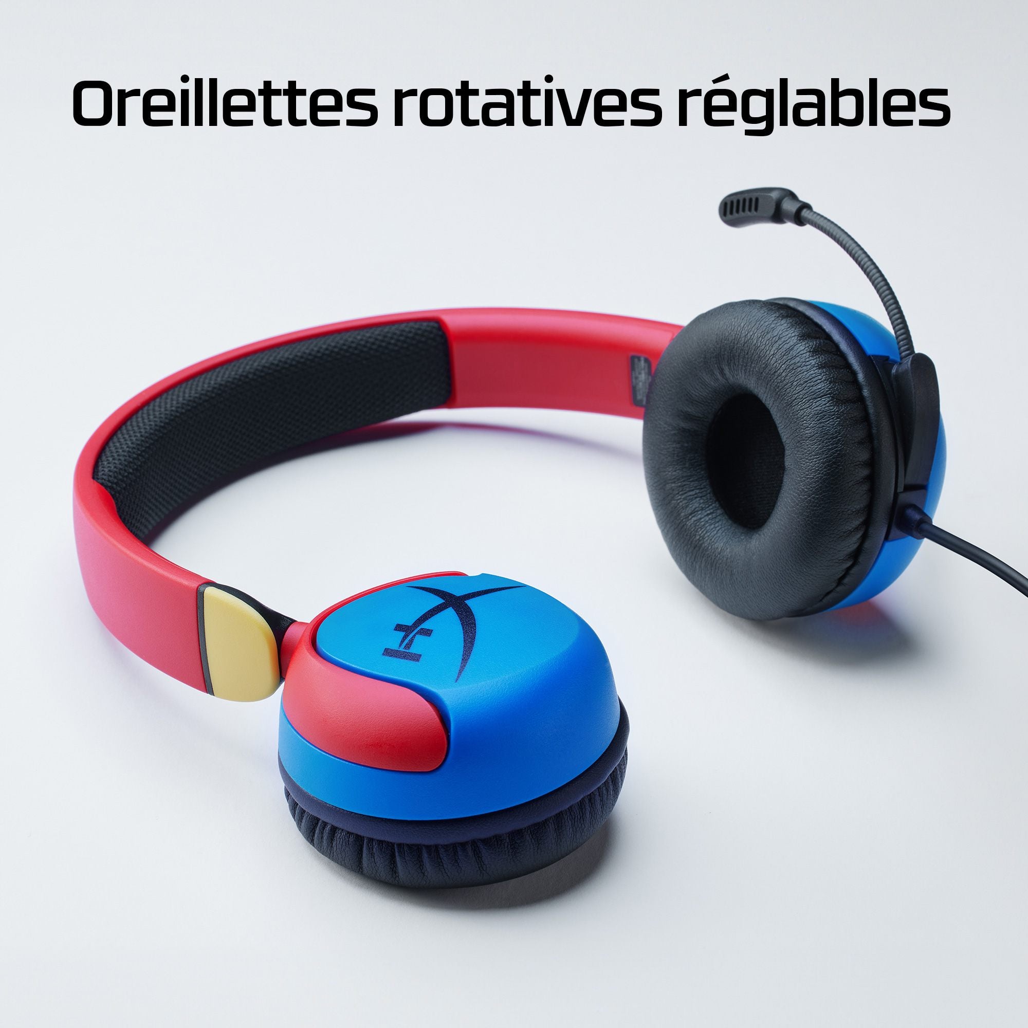 Casque sans fil HyperX Cloud Mini avec microphone, multicolore