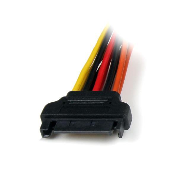 6in Latching SATA Power Y Splitter Cable