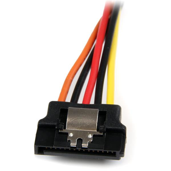 6in Latching SATA Power Y Splitter Cable