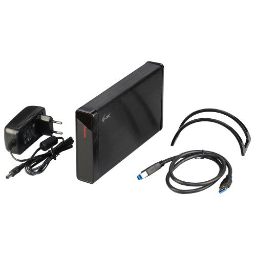 I-TEC MYSAFE Advanced 3.5 p USB 3.0 External aluminium case for SATA I/I/III and SSD discs