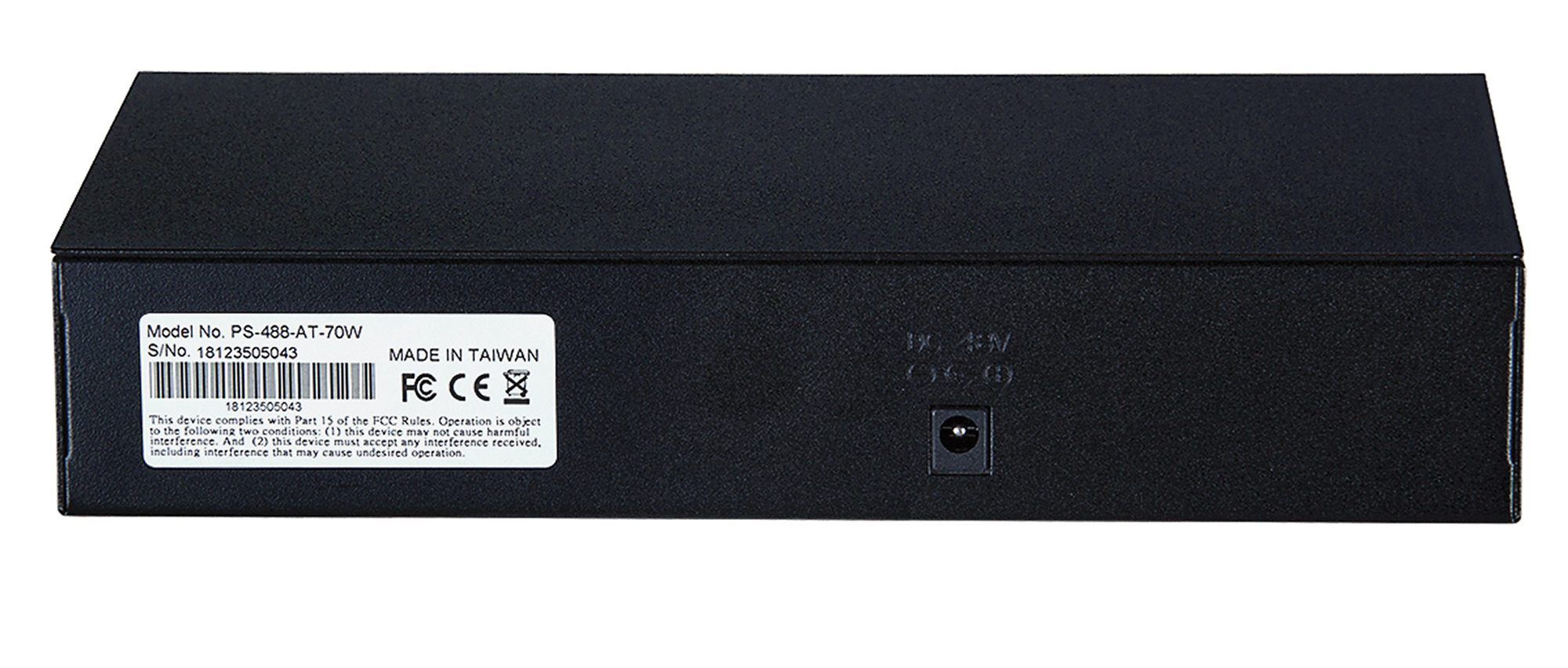 Intellinet 560764 Commutateur 10/100 8 ports 8PoE ATAF