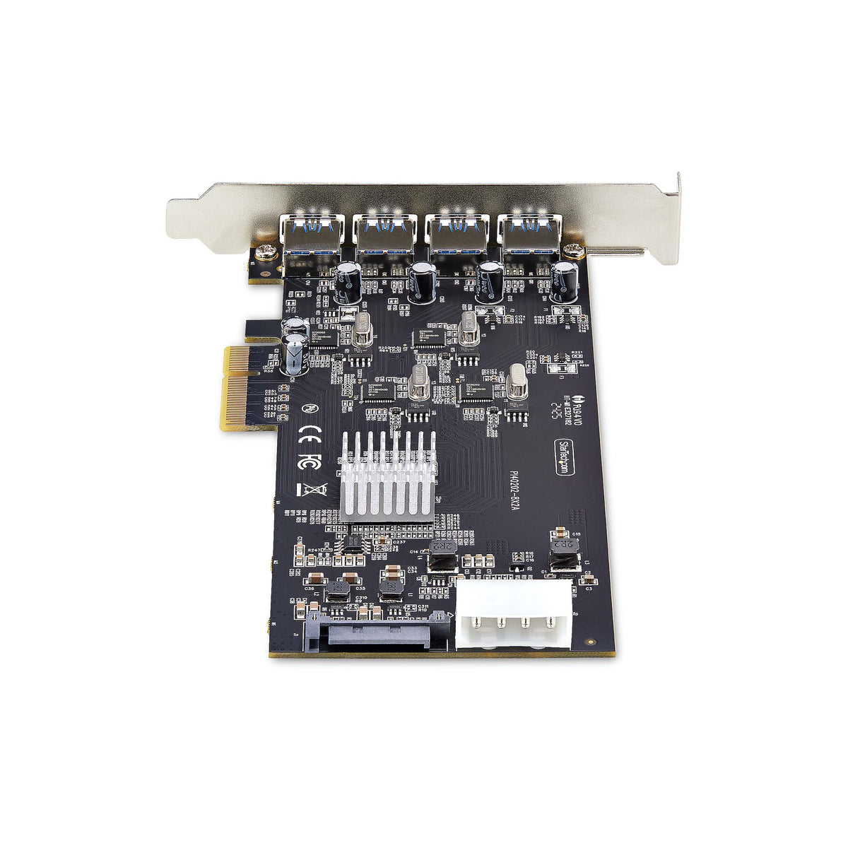 4-Port USB-A PCIe Card USB 3.2 5Gbps