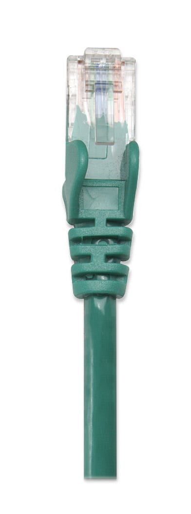 Intellinet Cat5e, 0.45m câble de réseau Vert 0,5 m U/UTP (UTP)