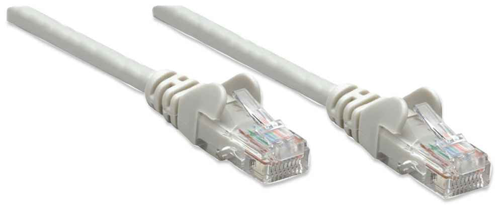 Intellinet Cat5e, 7.5m câble de réseau Gris 7,5 m U/UTP (UTP)