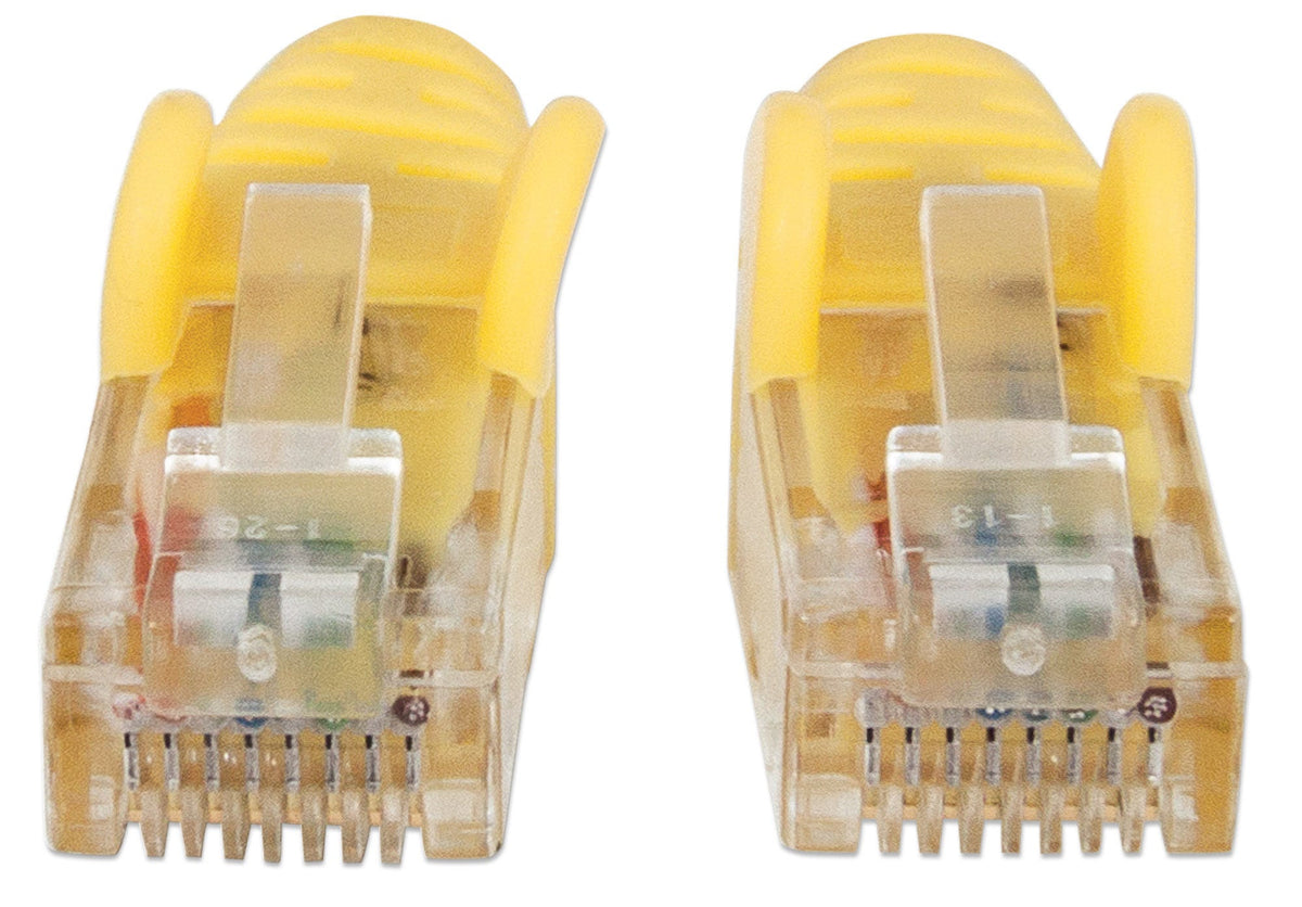 Intellinet Cat6 UTP, 2m câble de réseau Jaune U/UTP (UTP)