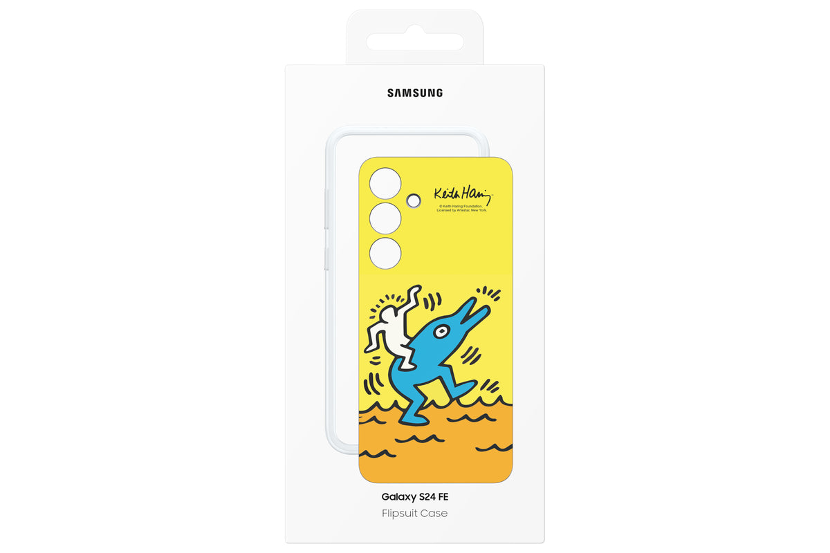 Samsung S24 FE Flipsuit Case Yellow