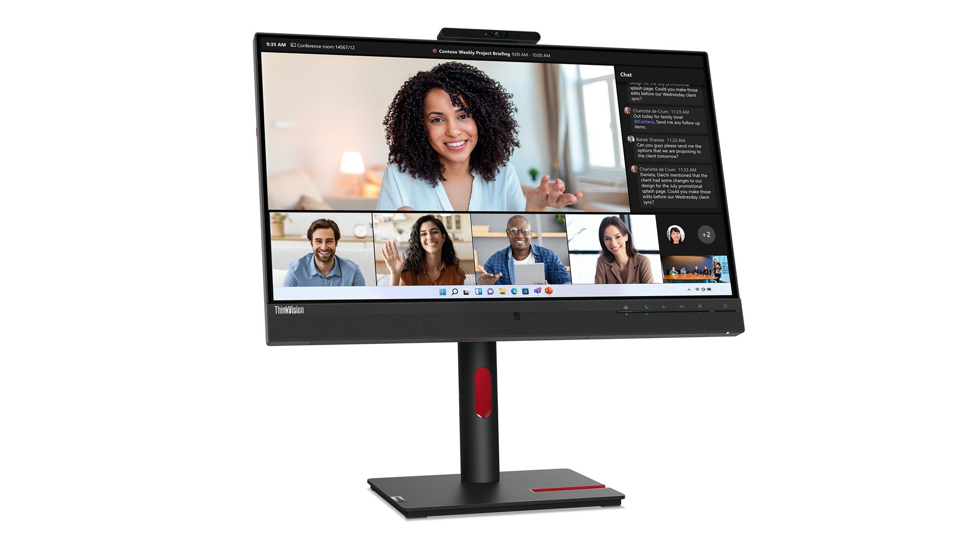LENOVO ThinkVision T24mv-30 23.8p IPS 1920x1080 16:9 HDMI DP USB TopSeller