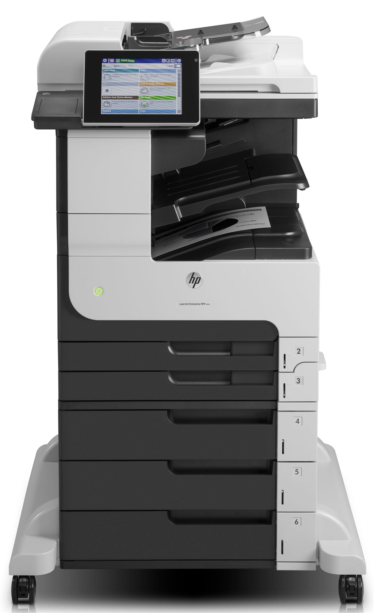 HP LaserJet Enterprise M725z MFP Mono laser A3 297x420mm A3 41ppm Copy 41ppm Print 2100sheets USB LAN
