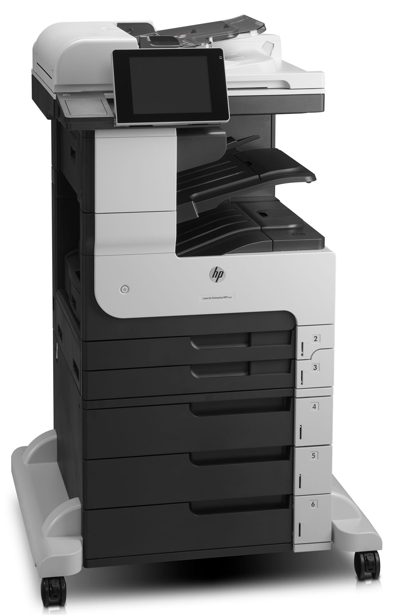 HP LaserJet Enterprise M725z MFP Mono laser A3 297x420mm A3 41ppm Copy 41ppm Print 2100sheets USB LAN