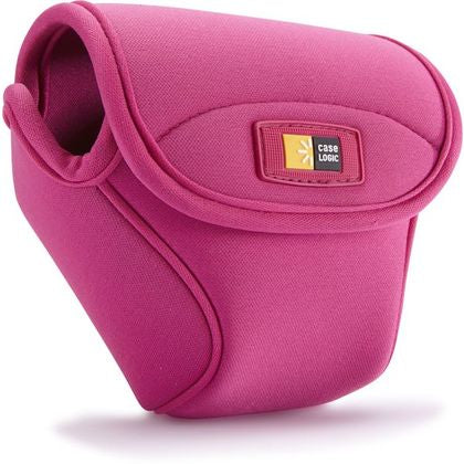 Fitted mini-holster for camera pink