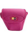 Fitted mini-holster for camera pink