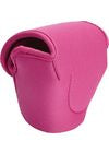 Fitted mini-holster for camera pink