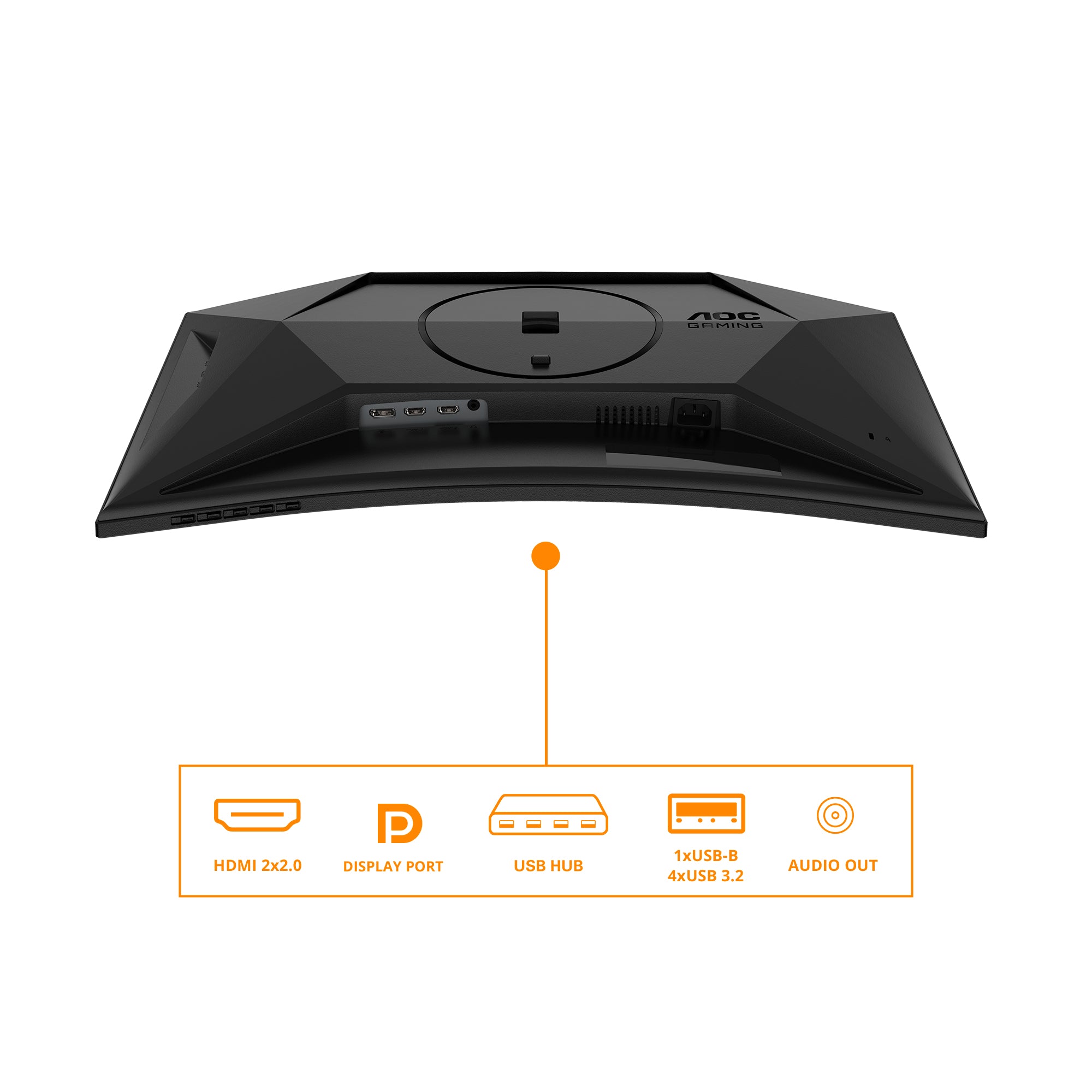 AOC C27G4ZXU 27p 1920x1080 0.3ms 2xHDMI DP USB Black/Grey