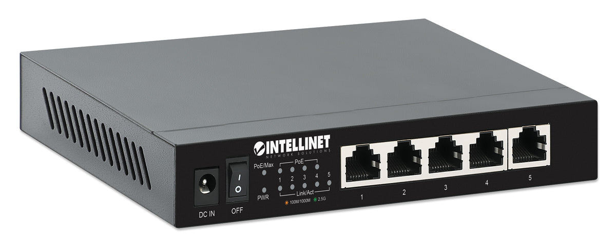Intellinet 561921 commutateur réseau Non-géré 2.5G Ethernet (100/1000/2500)