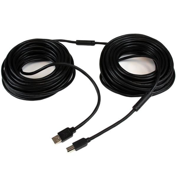 20m Active USB 2.0 A to B Cable - M/M