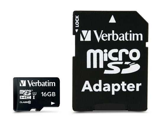 MICRO SDHC 16GB - CLASS 10 Adapt